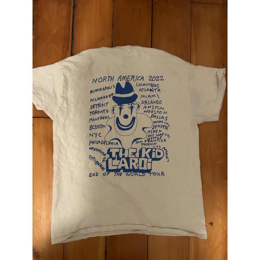kid laroi blue shirt